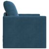 vidaXL Schlafsofa Blau 74 x 77 x 81 cm Samt