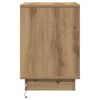 vidaXL Nachttisch 2 pcs Artisan-Eiche 39 x 34,5 x 50 cm Holzwerkstoff