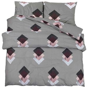 vidaXL Bettw&auml;sche-Set Mehrfarbig 140x200 cm Baumwolle