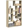 vidaXL B&uuml;cherregal Sonoma-Eiche 72x20x120,5 cm Holzwerkstoff