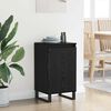 vidaXL Sideboard Schwarz Eichen-Optik 40 x 35 x 70 cm Holzwerkstoff