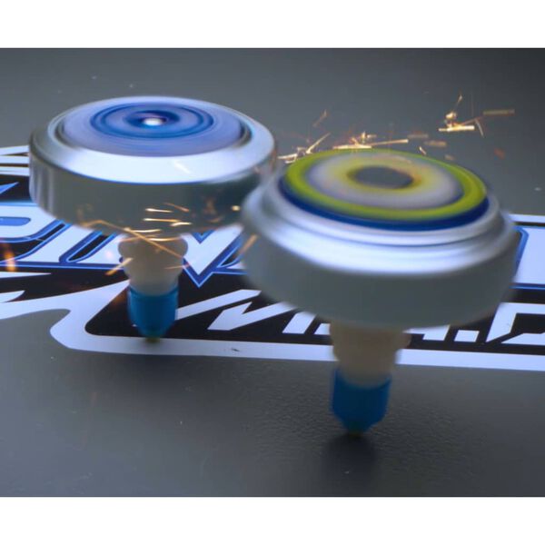 Silverlit Kreisel Blaster Mad Single Shot Firestorm Rot