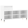 vidaXL Schuhregal Wei&szlig; 102x36x60 cm Holzwerkstoff