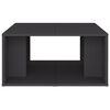 vidaXL Couchtische 4 Stk. Grau 33x33x33 cm Holzwerkstoff