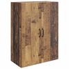 vidaXL Wandschrank Altholz 66 x 34,5 x 90 cm Holzwerkstoff