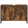 vidaXL Badezimmerschrank Raucharbe 90 x 30 x 60 cm Holzwerkstoff