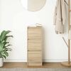 vidaXL Sideboard Sonoma-Eiche 29,5x34x76 cm Holzwerkstoff