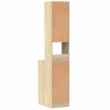 vidaXL K&uuml;chenschrank Sonoma-Eiche 35x50x180 cm Holzwerkstoff