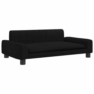 vidaXL Hundebett Schwarz 90x53x30 cm Stoff