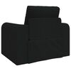 vidaXL Schlafsofa Schwarz 98 x 71 x 83 cm Stoff