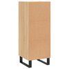 vidaXL Sideboard Sonoma-Eiche 34,5x34x90 cm Holzwerkstoff