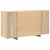 vidaXL Sideboard Sonoma-Eiche 135 x 41 x 75 cm Holzwerkstoff