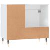 vidaXL Badschrank Wei&szlig; 65x33x60 cm Holzwerkstoff