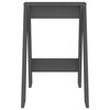 vidaXL Hocker 2 Stk. Grau 40x40x60 cm Massivholz Kiefer