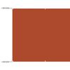 vidaXL Senkrechtmarkise Terrakotta 100x1000 cm Oxford-Gewebe