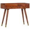 vidaXL Konsolentisch 90&times;35&times;76 cm Massivholz Akazie