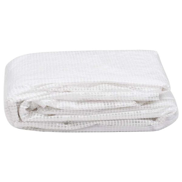 vidaXL Ersatzabdeckung f&uuml;r Gew&auml;chshaus (18 m&sup2;) 3x6x2 m Transparent