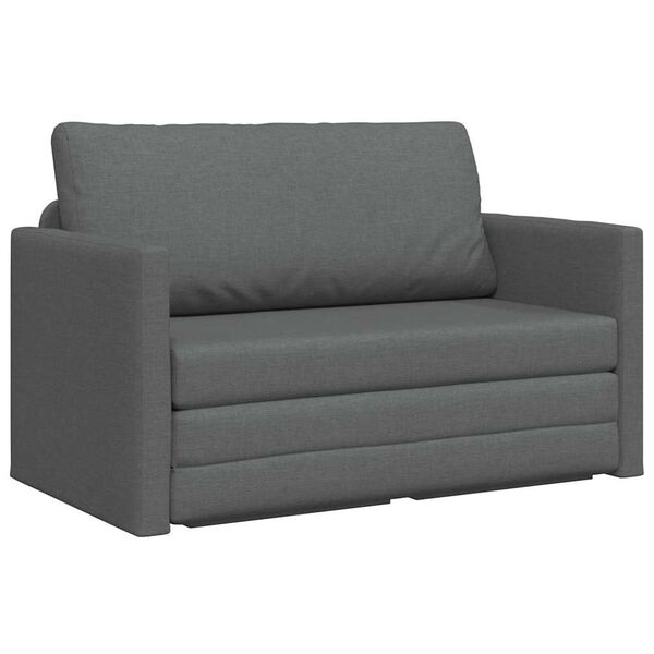 vidaXL Schlafsofa Dunkelgrau 124 x 71 x 78 cm Samt