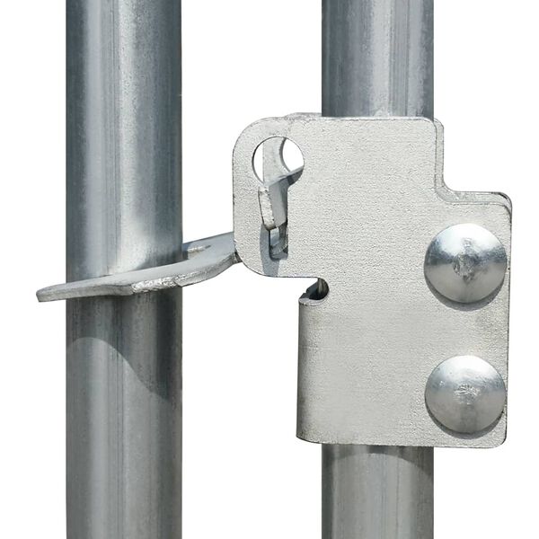 vidaXL Outdoor-H&uuml;hnerk&auml;fig 2x2x1,92 m Verzinkter Stahl