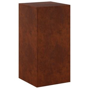 vidaXL Pflanzenst&auml;nder Rostoptik 40 x 40 x 80 cm Wetterfeststahl