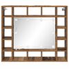 vidaXL Spiegelschrank Altholz 91 x 15 x 76,5 cm Holzwerkstoff
