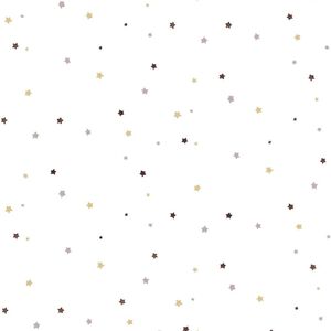Noordwand Tapete Mondo baby Little Stars Beige und Weiß
