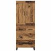 vidaXL Highboard Altholz 69,5 x 34 x 180 cm Holzwerkstoff