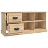 vidaXL TV-Schrank Sonoma-Eiche 102x35,5x47,5 cm Holzwerkstoff