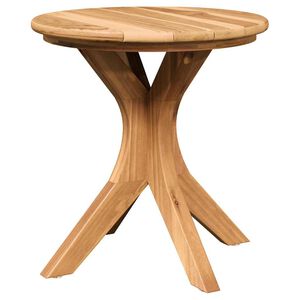 vidaXL Beistelltisch Braun 40 x 40 x 41 cm Massivholz Teak