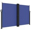 vidaXL Seitenmarkise Ausziehbar Blau 160x600 cm
