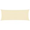 vidaXL Sonnensegel 160 g/m² Creme 2x5 m HDPE