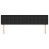 vidaXL Kopfteile 2 Stk. Schwarz 90x5x78/88 cm Kunstleder