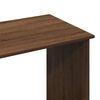vidaXL Schreibtisch Braun Eichen-Optik 102x50x75 cm Holzwerkstoff