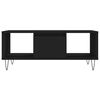 vidaXL Couchtisch Schwarz 90x50x36,5 cm Holzwerkstoff