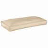 vidaXL Kissen Beige 120 x 60 x 12 cm Oxford-Stoff