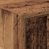 vidaXL Badezimmerschrank mit T&uuml;r Altholz 90 x 29 x 55 cm Holzwerkstoff
