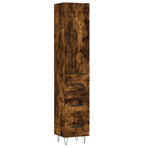 vidaXL Highboard R&auml;uchereiche 34,5x34x180 cm Holzwerkstoff