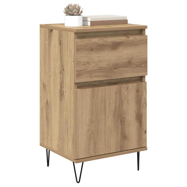 vidaXL Sideboard Artisan-Eiche 35 x 40 x 70 cm Holzwerkstoff