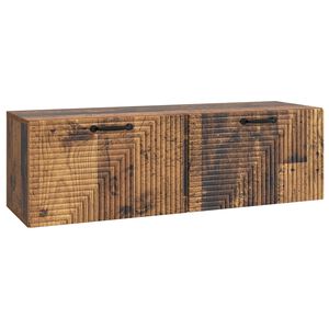 vidaXL Wandmontierter TV-Schrank Altholz 98 x 31 x 30 cm Holzwerkstoff