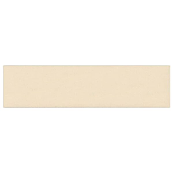 vidaXL Wandpaneele 12 Stk. Creme 60x15 cm Stoff 1,08 m²