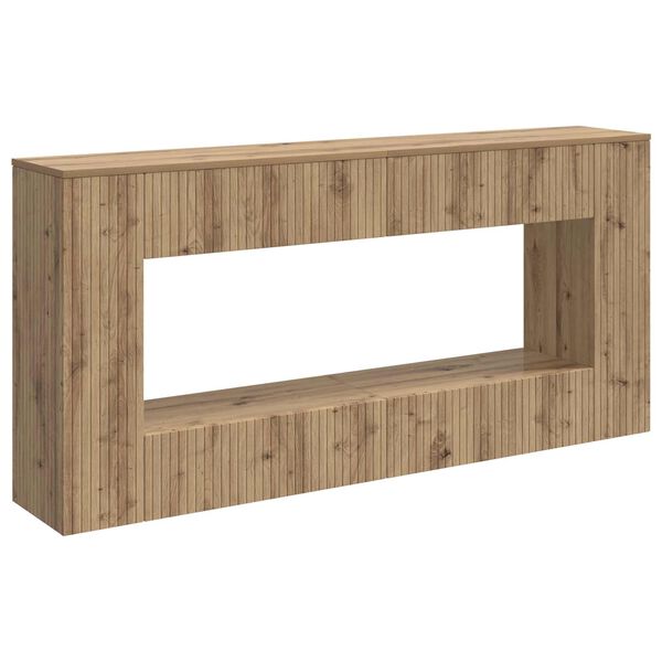 vidaXL Konsolentisch Artisan-Eiche 155 x 29 x 74 cm Holzwerkstoff