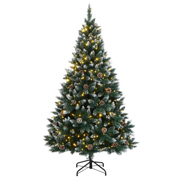 vidaXL Künstlicher Weihnachtsbaum 150 LEDs 150 cm