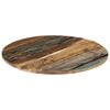 vidaXL Tischplatte Rund 70 cm 15-16 mm Altholz Massiv