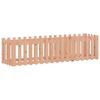 vidaXL Hochbeet Lattenzaun-Design 200x50x50 cm Massivholz Douglasie