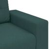 vidaXL Loveseat-Sofa Dunkelgr&uuml;n 140 cm Stoff