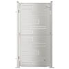 vidaXL Gartentor 100 x 175 cm Edelstahl