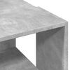 vidaXL Couchtisch Betongrau 89,5x48x30 cm Holzwerkstoff