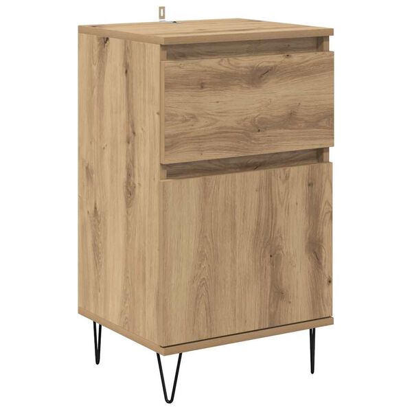 vidaXL Sideboard Artisan-Eiche 35 x 40 x 70 cm Holzwerkstoff