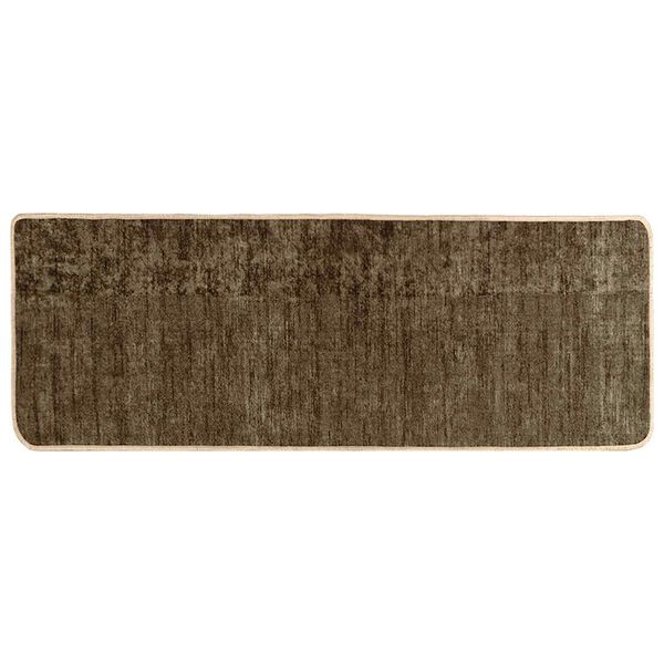 vidaXL Teppichl&auml;ufer MARSA Waldgr&uuml;n 250 x 100 cm Polyester und PVC