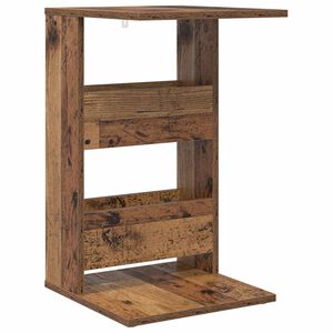 vidaXL Beistelltisch Altholz 40 x 35 x 60,5 cm Holzwerkstoff
